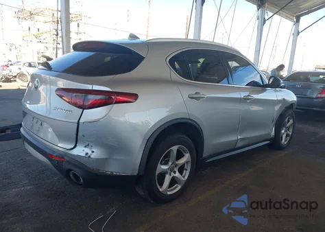 2018 Alfa Romeo Stelvio Awd z USA, uszkodzony, nr VIN ZASFAKAN3J7C24067